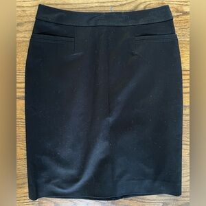 Halogen Classic Black Pencil Skirt Size 4P